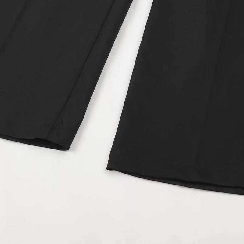Gaelle | Pantalón recto de cintura alta