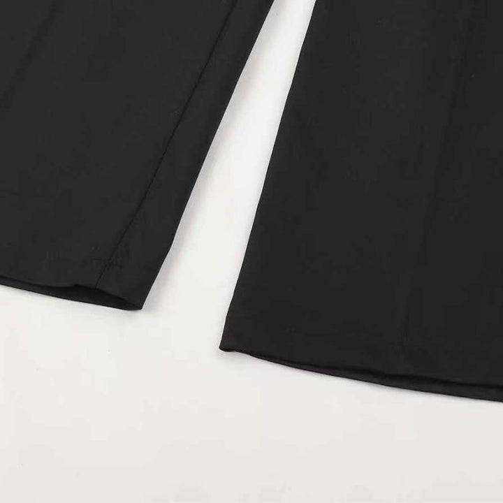 Gaelle | Pantalón recto de cintura alta