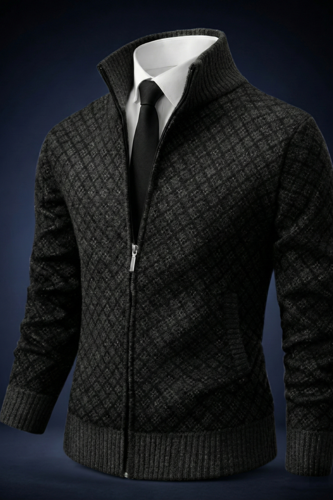 Oliver | Cárdigan Casual de Lujo