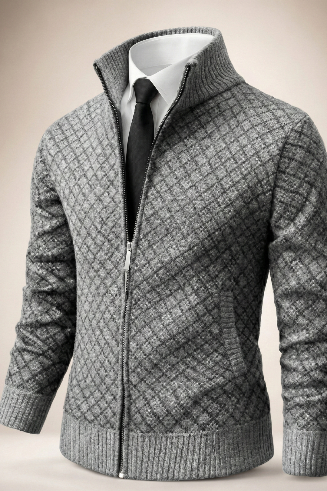 Oliver | Cárdigan Casual de Lujo