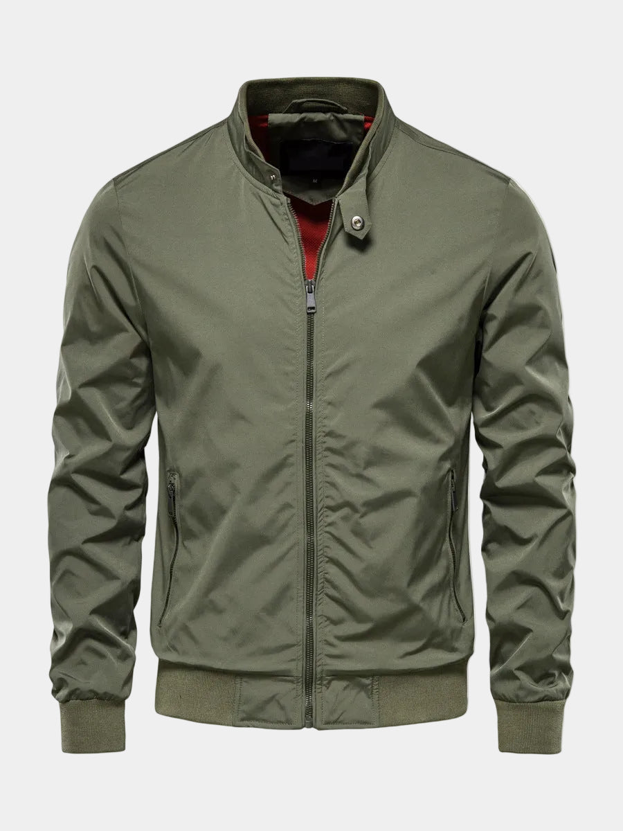 Stealth Onyx | Chaqueta bomber cortavientos slim fit